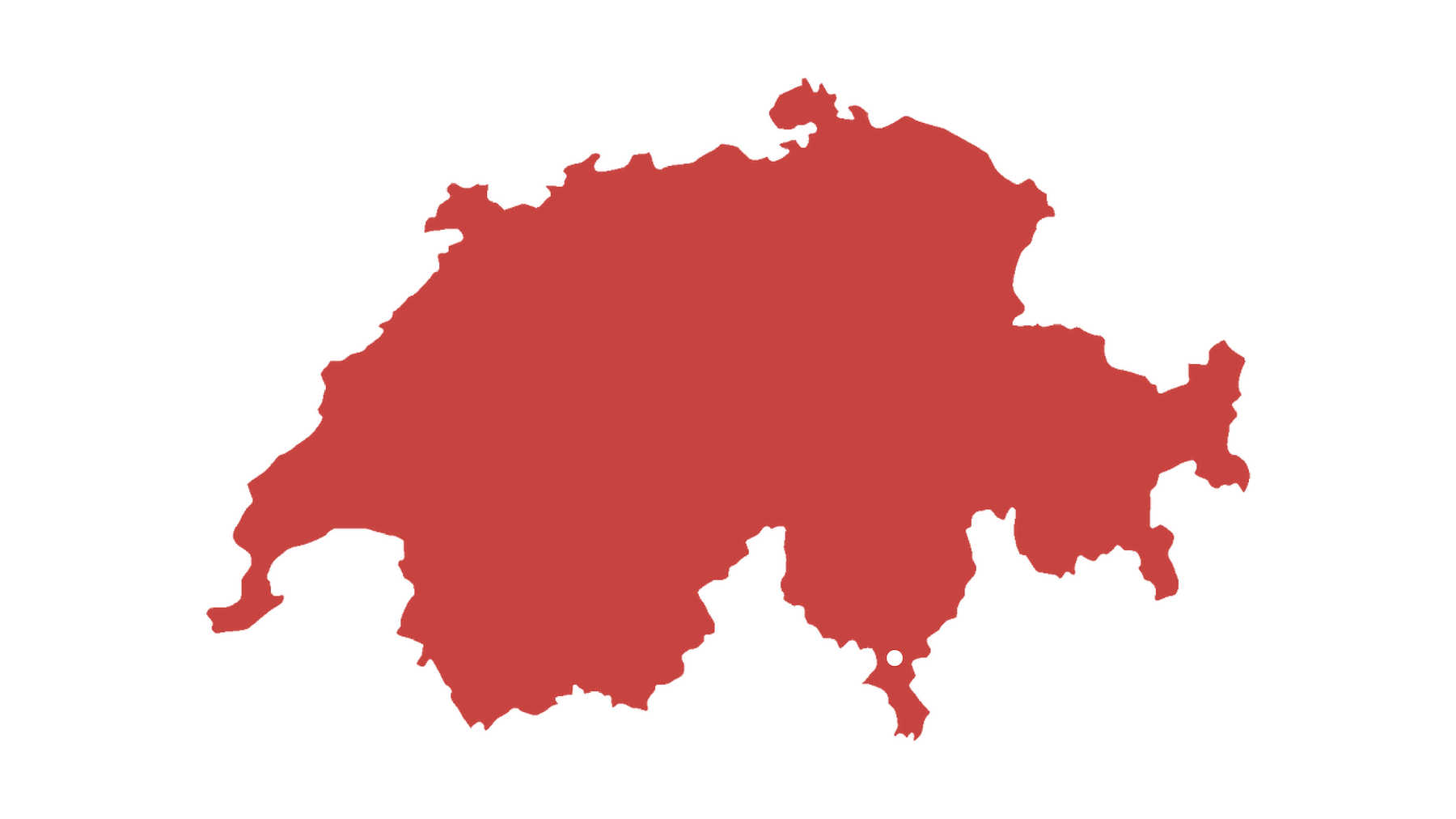 Svizzera-cartina